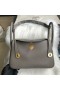 Lindy Clemence 8F tinware szürke Arany Hardver 26cm, Teljes Kézzel készített