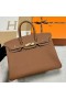 Birkin Togo Ck37 Arany Barna Arany Hardver 35cm Ghw Teljes mértékben Kézzel készített