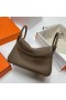 Lindy Clemence Ck18 Etoupe Szürke Ezüst Hardver Phw 26cm, Teljes Kézzel készített