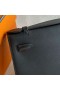 Mini Kelly Pochette Swift Ck89 Fekete Arany Hardver-25cm, Teljes Kézzel készített Ghw