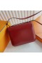 Constance Fényes Dobozt Ck55 Bordeaux-i vörös Arany Hardver 18 cm Teljes mértékben Kézzel készített Ghw