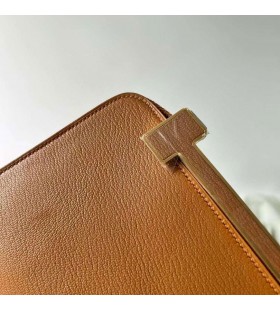 Geta Chever Ck37 Arany Barna Arany Hardver 20cm Teljes mértékben Kézzel készÃtett Ghw
