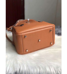 Lindy Clemence Ck37 Arany Barna Ezüst Hardver 26cm, Teljes Kézzel készített Phw