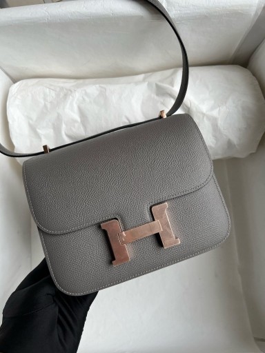 Constance Epsom OL Gris meyer Ardaigh Ór Crua-earraí 18cm Hiomlán Lámhdhéanta