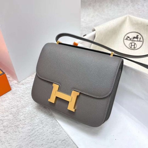 Constance Epsom 0L OL Gris meyer Crua-earraí Óir Ghw 18cm Hiomlán Lámhdhéanta