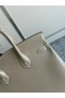 Birkin Epsom Ck18 Etoupe Grey Silver Crua-earraí 25cm Hiomlán Lámhdhéanta