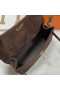Mini Kelly Pochette Suede Ck47 Caife Óir Crua-earraí Ghw 22cm Hiomlán Lámhdhéanta