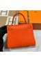 Kelly Swift 9J Orange Silver Crua-earraí 25cm Hiomlán Lámhdhéanta