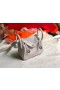 Mini Lindy Clemence Ck80 Pearl liath Silver Crua-earraí Phw 19cm Hiomlán Lámhdhéanta