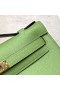 Mini Kelly Pochette Epsom i3 Avocado glas Crua-earraÃ­ Ã“ir Ghw 22cm HiomlÃ¡n LÃ¡mhdhÃ©anta