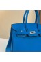 MÃ¡laÃ­ Birkin Swift 0F Frida gorm Silver Crua-earraÃ­ 30cm HiomlÃ¡n LÃ¡mhdhÃ©anta Phw