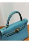 Kelly Swift ck75 Denim gorm Silver Crua-earraí 25cm Hiomlán Lámhdhéanta Phw