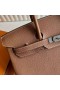 Málaà Birkin Tóga Ck37 Donn Ãrga Crua-earraà Silver 35cm Hiomlán Lámhdhéanta Phw