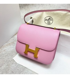 Constance Epsom x9 mala corcra Crua-earraà Ãir Ghw 18cm Hiomlán Lámhdhéanta