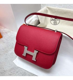 Constance Epsom C5 Geal Dearg Silver Crua-earraÃ­ Phw 18cm HiomlÃ¡n LÃ¡mhdhÃ©anta