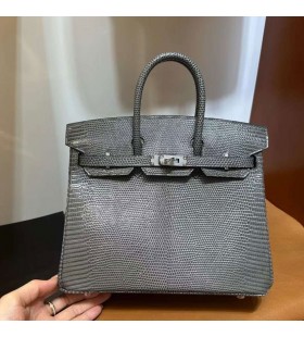 Birkin Laghairt 84 Domhain Liath Silver Crua-earraà 25cm Hiomlán Lámhdhéanta Phw