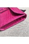 jige lucido coccodrillo Opaco Rose red wallet 29cm Pieno fatto a Mano