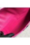 jige lucido coccodrillo Opaco Rose red wallet 29cm Pieno fatto a Mano