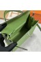 Kelly Epsom i3 Avocado verde Hardware Oro 25cm Pieno fatto a Mano