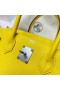 Birkin Epsom 9O giallo di Napoli l'Hardware in Argento Phw 30cm Pieno fatto a Mano