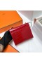 Verrou Alligatore coccodrillo Ck95 Ferrari rosso Argento Hardware Phw 17.5 cm Completo fatto a Mano