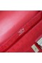 Verrou Alligatore coccodrillo Ck95 Ferrari rosso Argento Hardware Phw 17.5 cm Completo fatto a Mano