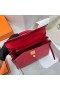 Kelly Swift S3 Rosso Brillante Hardware Oro Ghw 25cm Pieno fatto a Mano