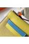 Mini Kelly Pochette Epsom Hss 9R giallo Limone & 1Z Luce Gialla & P3 Candy Blue & U4 Velluto verde & 9J Orange & E5 Candy Pink & T0 Luce Blu Argento Hardware 22cm Pieno fatto a Mano