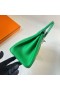 Birkin Touch Togo & Matte Alligatore 1K di Bambù, verde, Argento Hardware 25cm Pieno fatto a Mano Phw