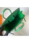 Birkin Touch Togo & Matte Alligatore 1K di Bambù, verde, Argento Hardware 25cm Pieno fatto a Mano Phw