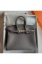 Birkin Togo 8F tinware grigio Hardware Oro 25cm Pieno fatto a Mano Ghw