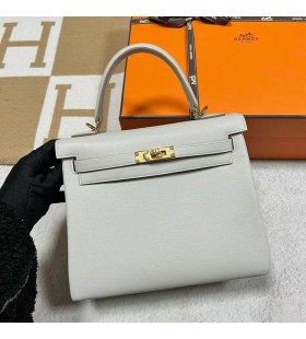 Kelly Swift Ck80 grigio Perla Oro Hardware Ghw 25cm Pieno fatto a Mano