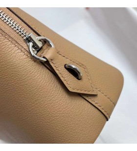 Bolide Evercolor 0M khaki & X9 malva viola Argento Hardware Phw 25cm Pieno fatto a Mano