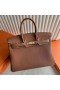 Birkin東郷Ck37Golden Brown（ゴールデンブラウンゴハードウェア35cm完全に手作りGhw