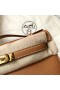 Mini Kelly Pochette Epsom Ck37 Golden brown Gold Hardware 22cm Full Håndlaget