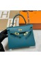 Kelly Swift W0 Vert Bosphore Gold Hardware 25cm Full Handmade