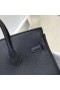 Birkin Madame Ck89 Black Gold Hardware Ghw 25 cm Full Håndlaget
