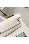 Kelly Colormatic Swift i2 Kremet Hvitt Gull Hardware Ghw 25 cm Full Håndlaget