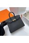 Birkin Togo Ck89 Black Gold Hardware Ghw 25 cm Full Håndlaget