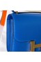 Constance Epsom Ck71 fransk blå Gull Hardware Ghw 18cm Full Håndlaget