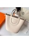 I Loop Clemence & Swift I2 Kremet Hvitt Gull Hardware Ghw 18cm Full Håndlaget