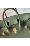 Birkin Togo V6 Jungle green Gold Hardware 25 cm Full Håndlaget Ghw