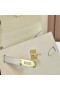Kelly Desordre Epsom Ck10 Kremet Hvitt Gull Hardware 20cm Full Håndlaget Ghw