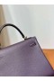 Kelly Togo Drue lilla Gull Hardware 25 cm Full Håndlaget Ghw
