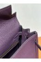 Kelly Togo Drue lilla Gull Hardware 25 cm Full Håndlaget Ghw