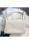 Lindy Clemence Ck10 Kremet Hvit Sølv Maskinvare 26cm Full Håndlaget Phw