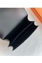 Constance Skinnende Boksen CK89 Svart Sølv Maskinvare 18cm Full Håndlaget Phw