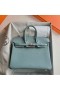 Birkin Togo 7G indigo cyan Rose Gold Hardware 25 cm Full H&Atilde;&yen;ndlaget Rghw
