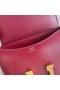 Constance Skinnende Boksen Ck55 Bordeaux red Gull Hardware 18cm Full Håndlaget Ghw