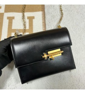 Verrou Boxcalf Ck89 Black Gold Hardware 17.5 cm Full Håndlaget
